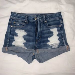 American eagle ripped next level stretch shorts